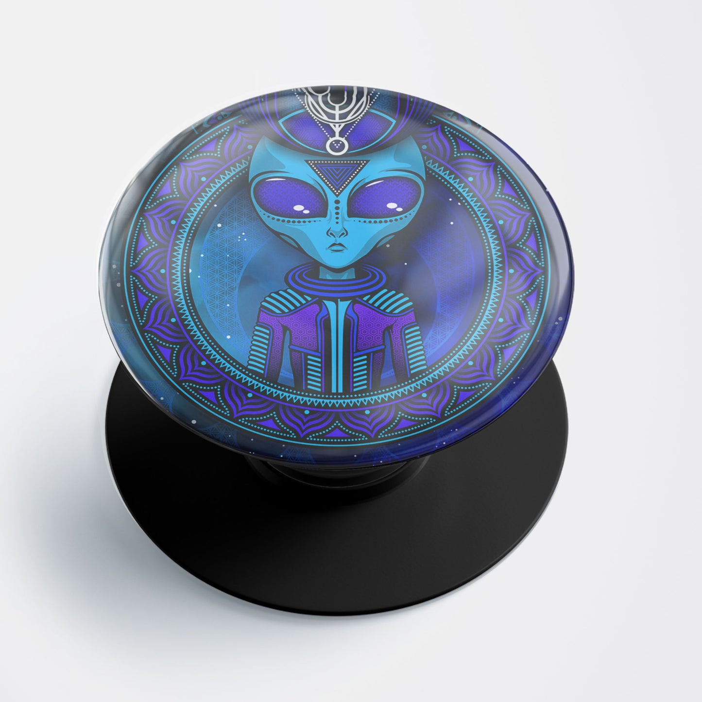 Blue Alien Gloss Pop Holder