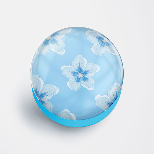 Blue Blossoms Gloss Pop Holder