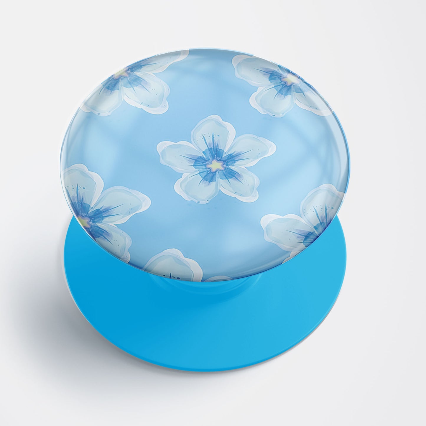 Blue Blossoms Gloss Pop Holder