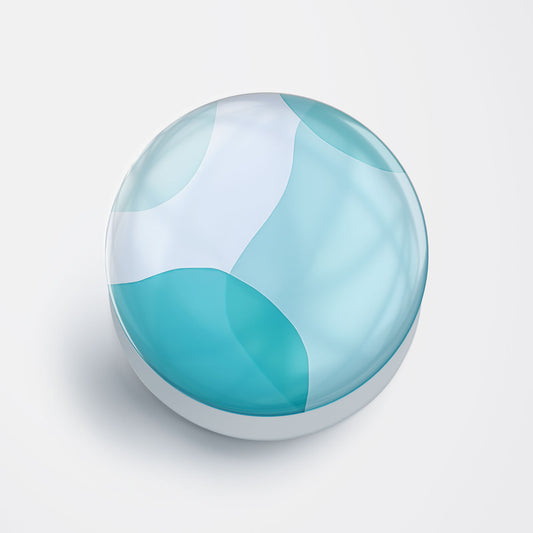 Blue Boho Gloss Pop Holder
