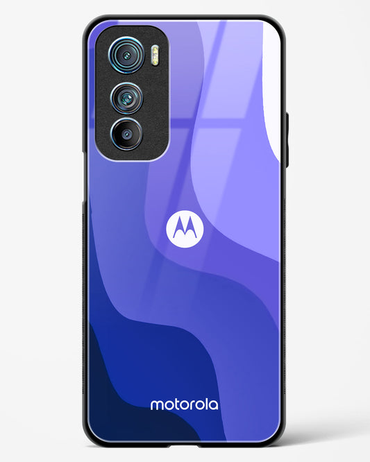 Blue Wave Glass Phone Case-Motorola Edge 30