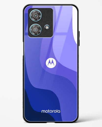 Blue Wave Glass Phone Case-Motorola Edge 40 Neo