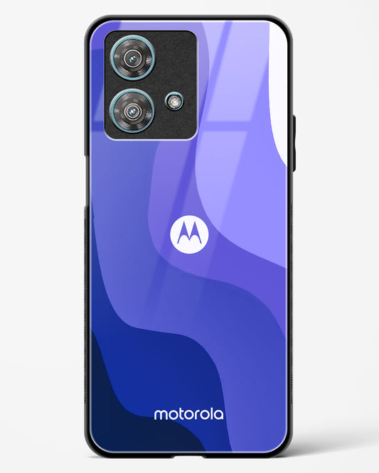 Blue Wave Glass Phone Case-Motorola Edge 40 Neo