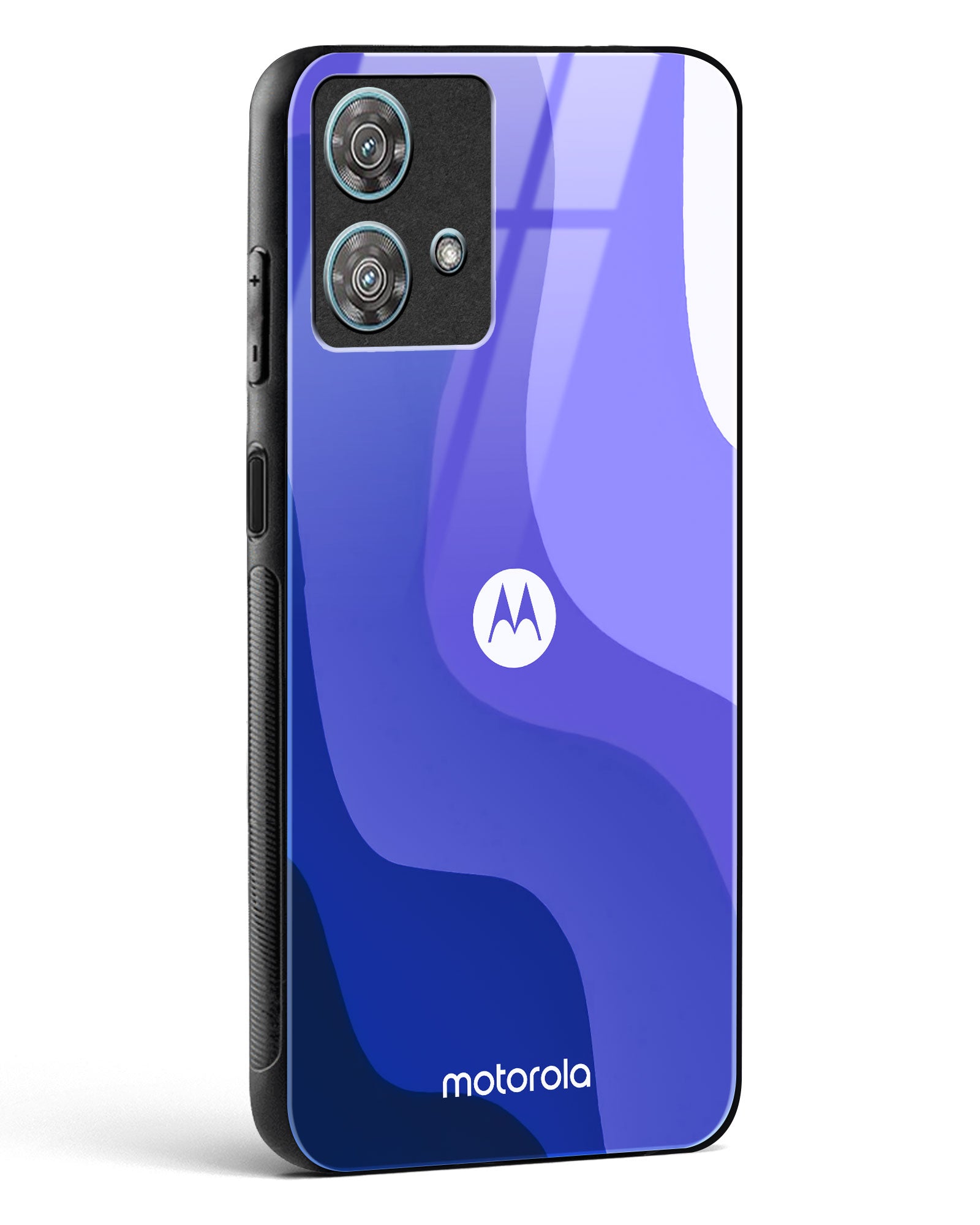 Blue Wave Glass Phone Case-Motorola Edge 40 Neo