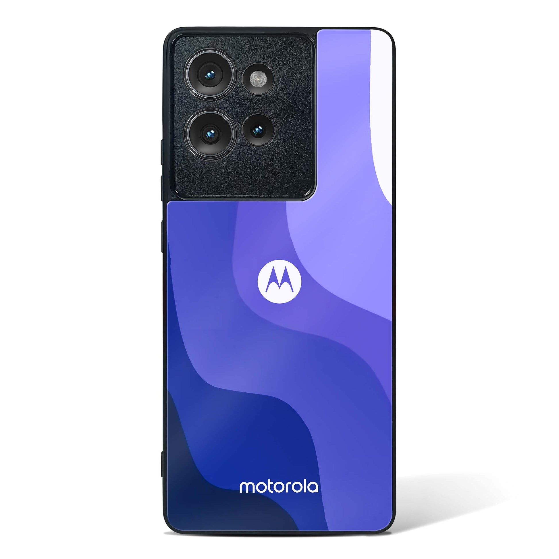 Blue Wave Glass Phone Case-Motorola Edge 50