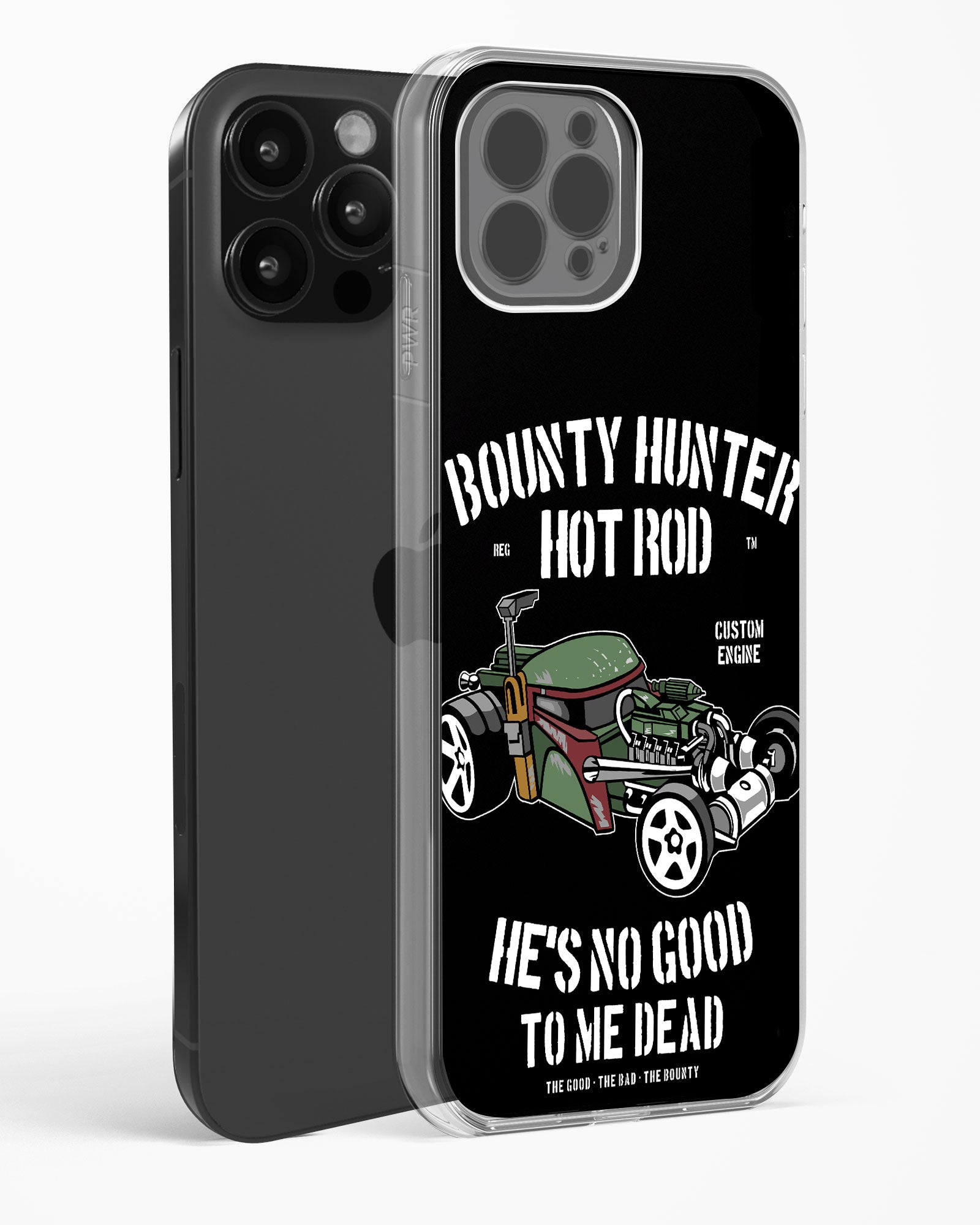 Bounty Hunter Hot Rod Clear Silicone Case