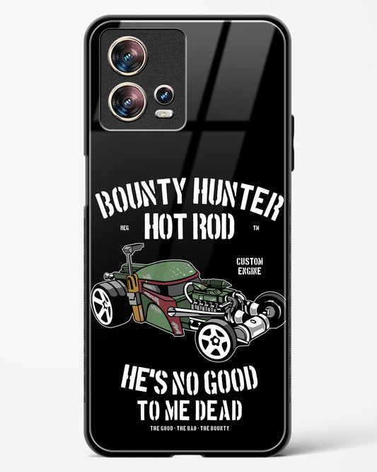 Bounty Hunter Hot Rod Glass Phone Case-Motorola Edge 30 Fusion