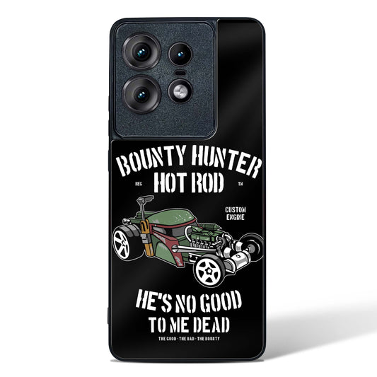 Bounty Hunter Hot Rod Glass Phone Case-Motorola Edge 50 Pro