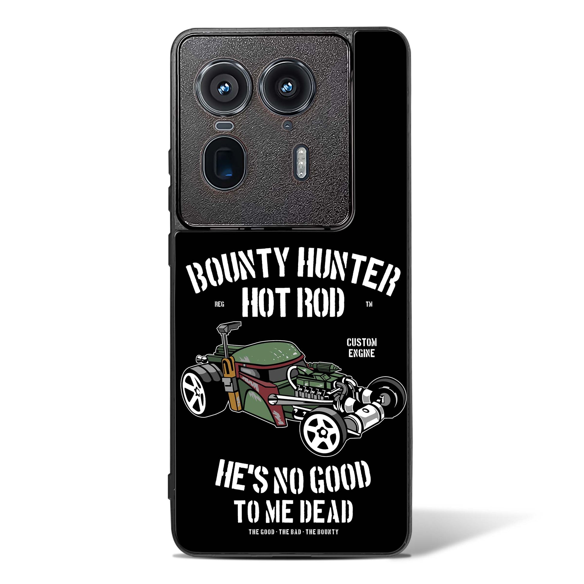 Bounty Hunter Hot Rod Glass Phone Case-Motorola Edge 50 Ultra