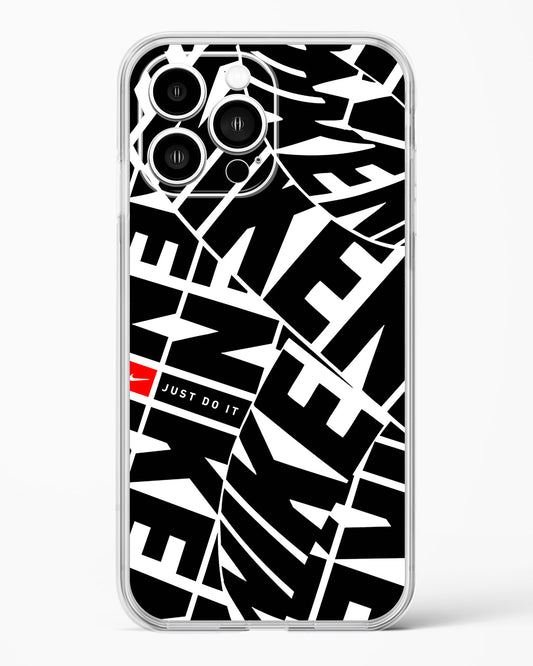 Brand Name Inspired Clear Silicone Case