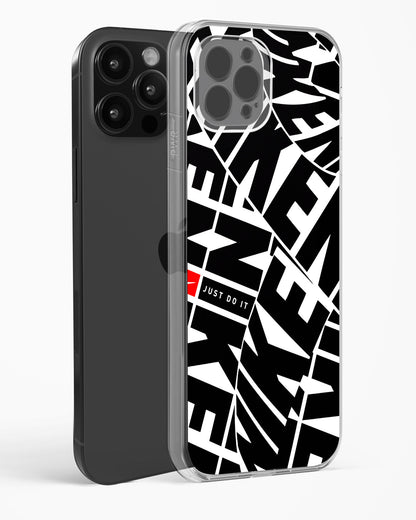 Brand Name Inspired Clear Silicone Case