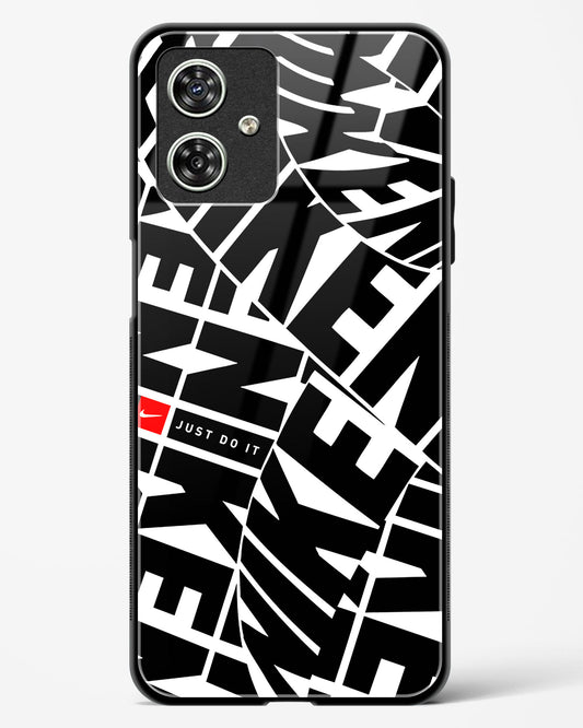 Brand Name Inspired Glass Phone Case-Moto G54 5G