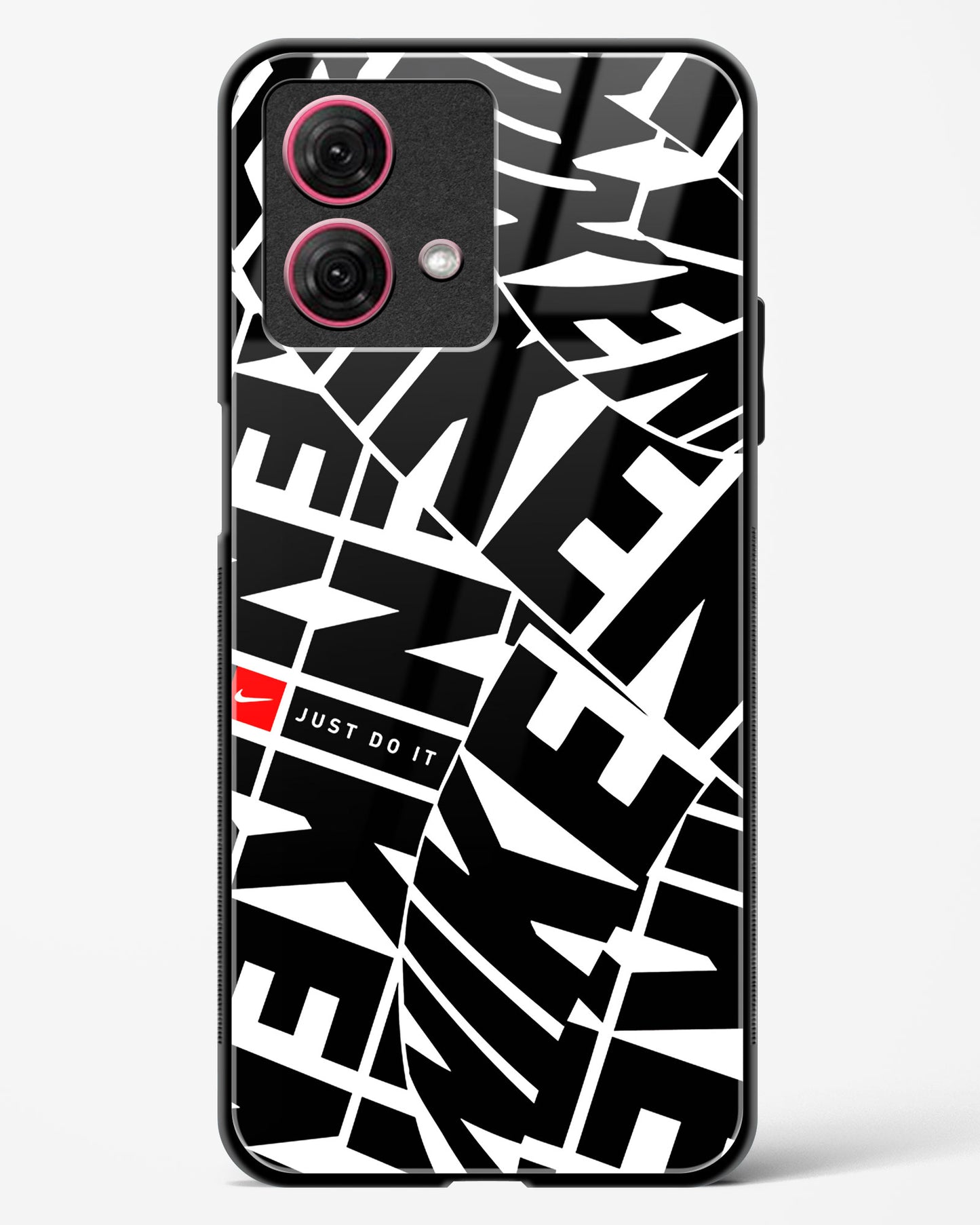 Brand Name Inspired Glass Phone Case-Moto G84 5G