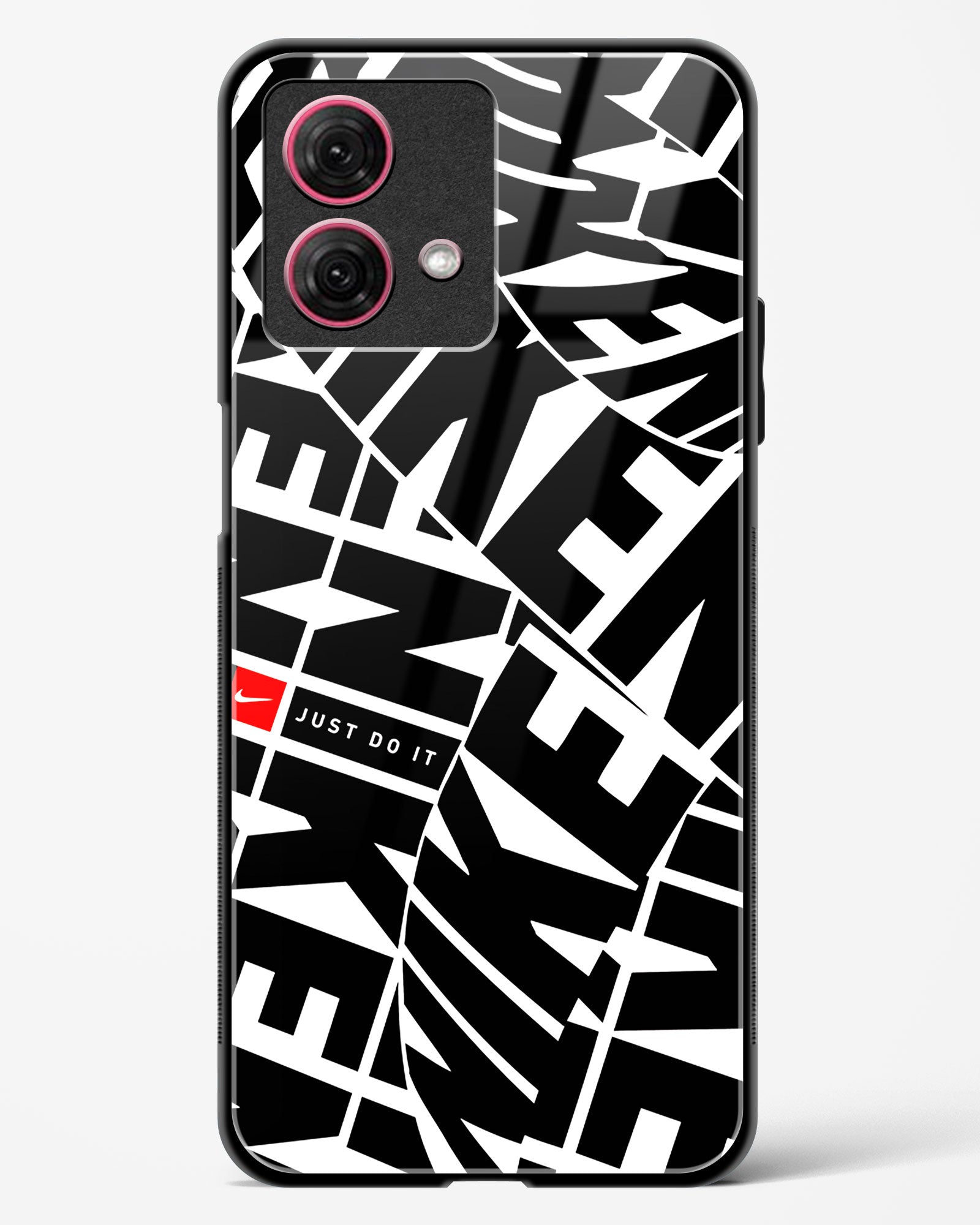 Brand Name Inspired Glass Phone Case-Moto G84 5G