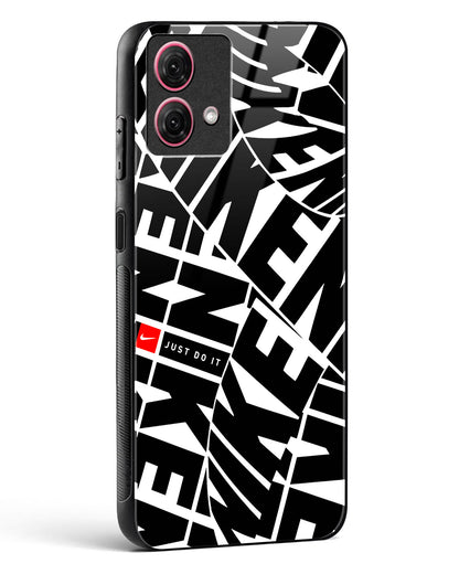 Brand Name Inspired Glass Phone Case-Moto G84 5G