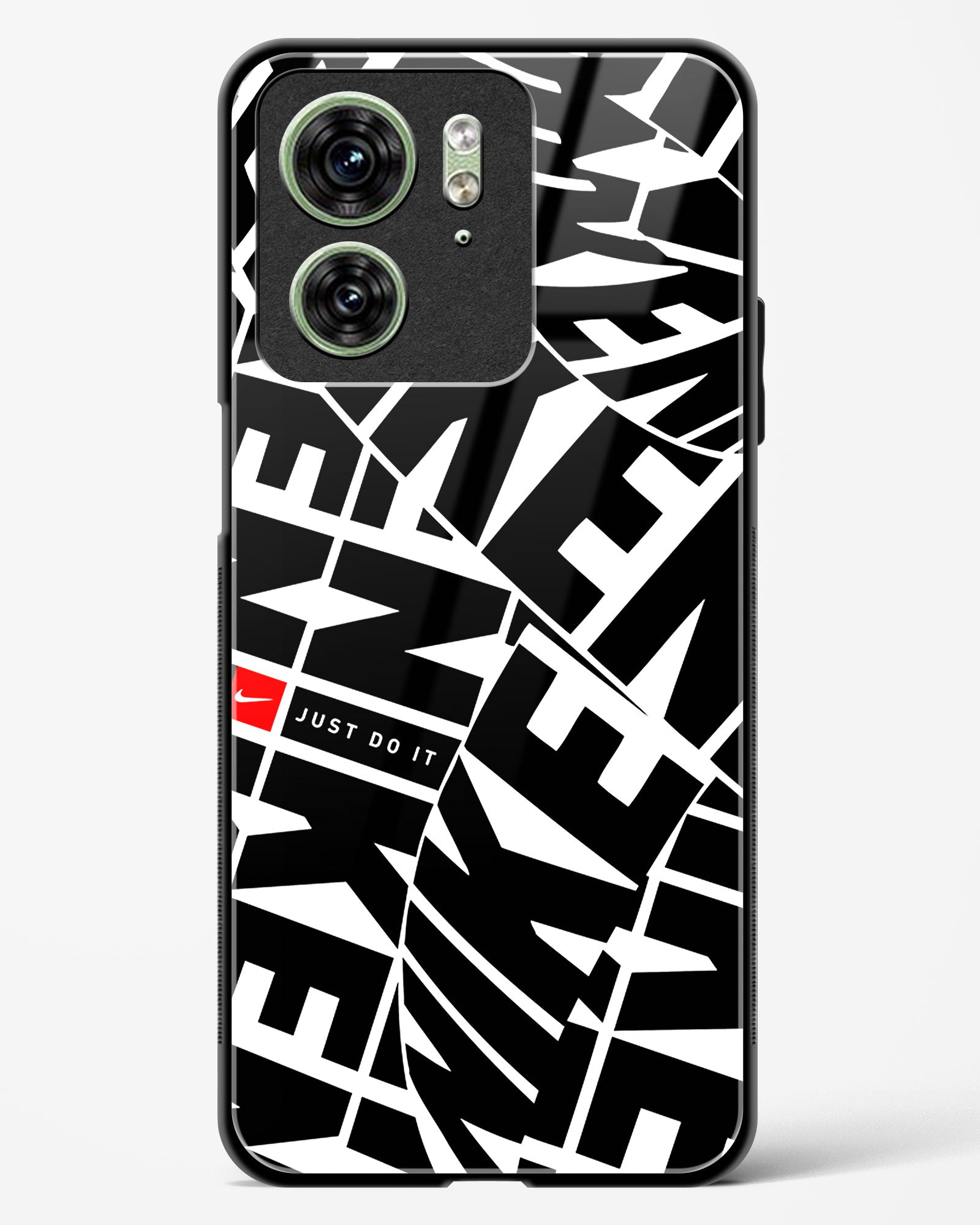 Brand Name Inspired Glass Phone Case-Motorola Edge 40