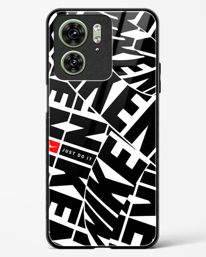 Brand Name Inspired Glass Phone Case-Motorola Edge 40