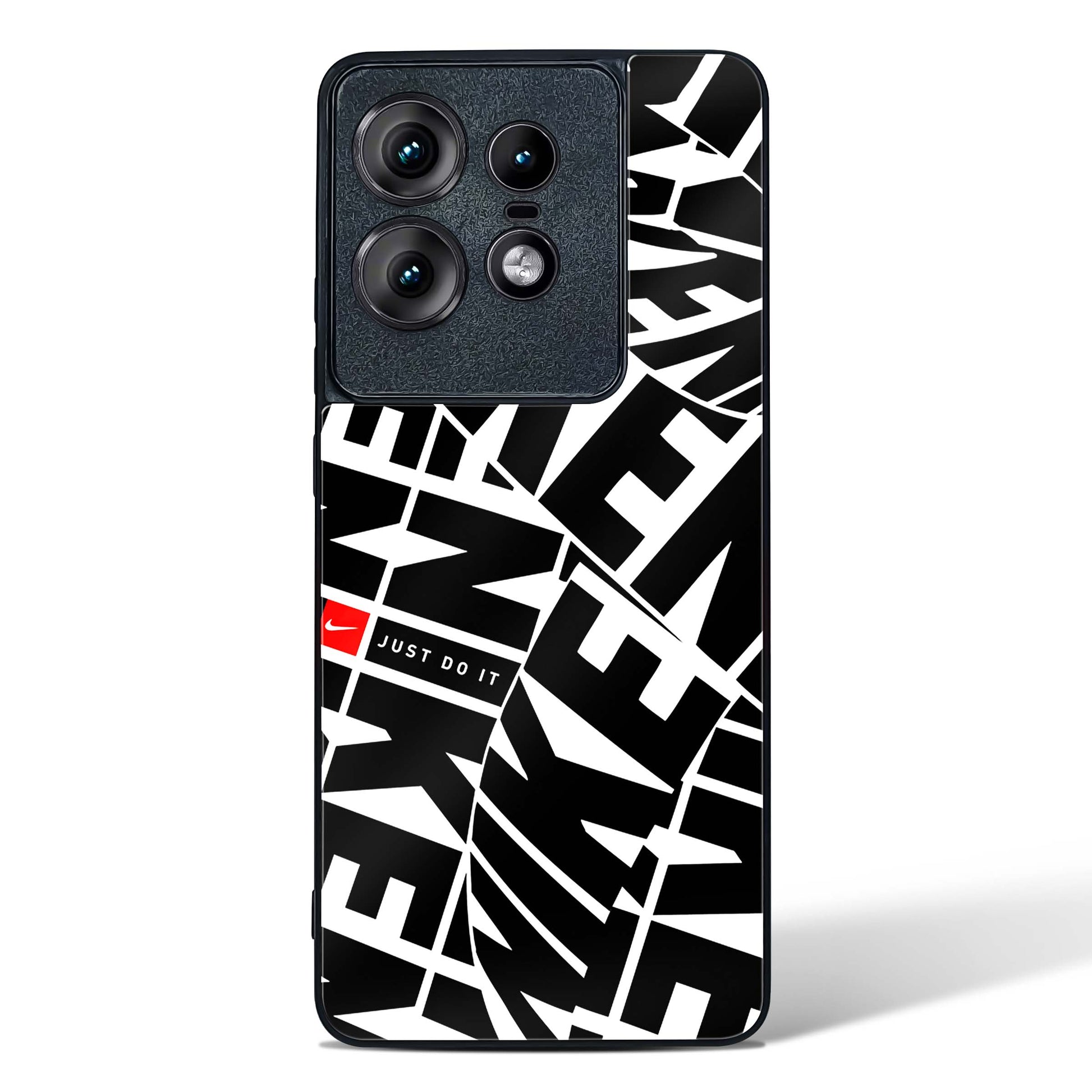 Brand Name Inspired Glass Phone Case-Motorola Edge 50 Pro