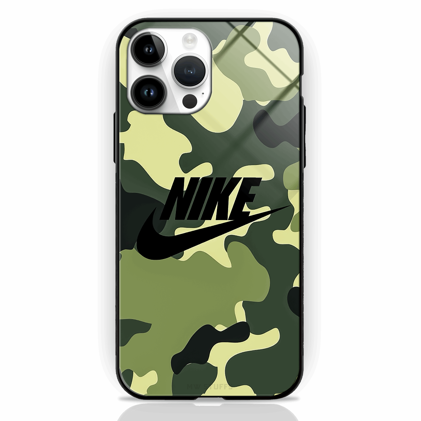 Brand Name Camouflage Glass Case -  - MW Stuffs - 