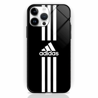 Brand Name with Stripes Glass Case -  - MW Stuffs - 