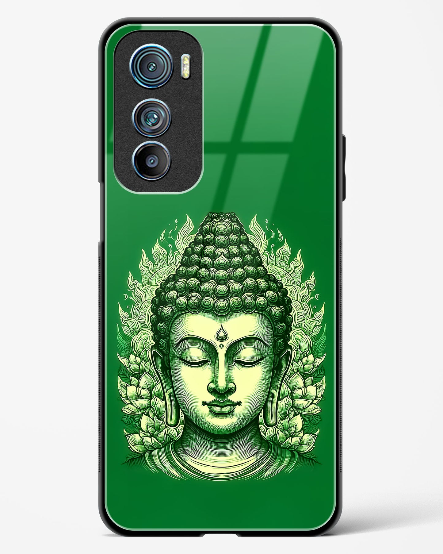Buddha Glass Phone Case-Motorola Edge 30