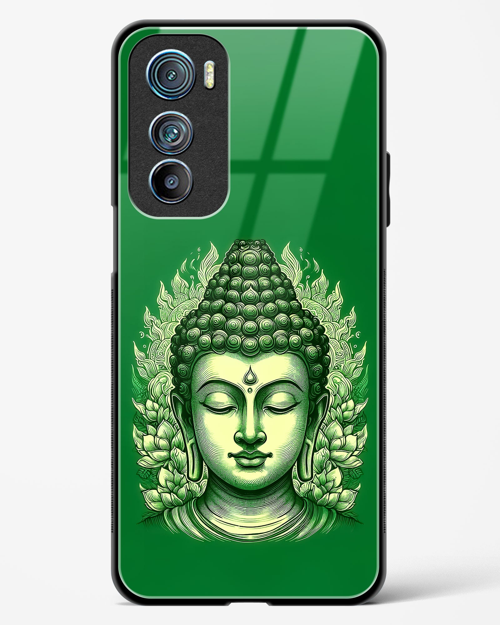 Buddha Glass Phone Case-Motorola Edge 30