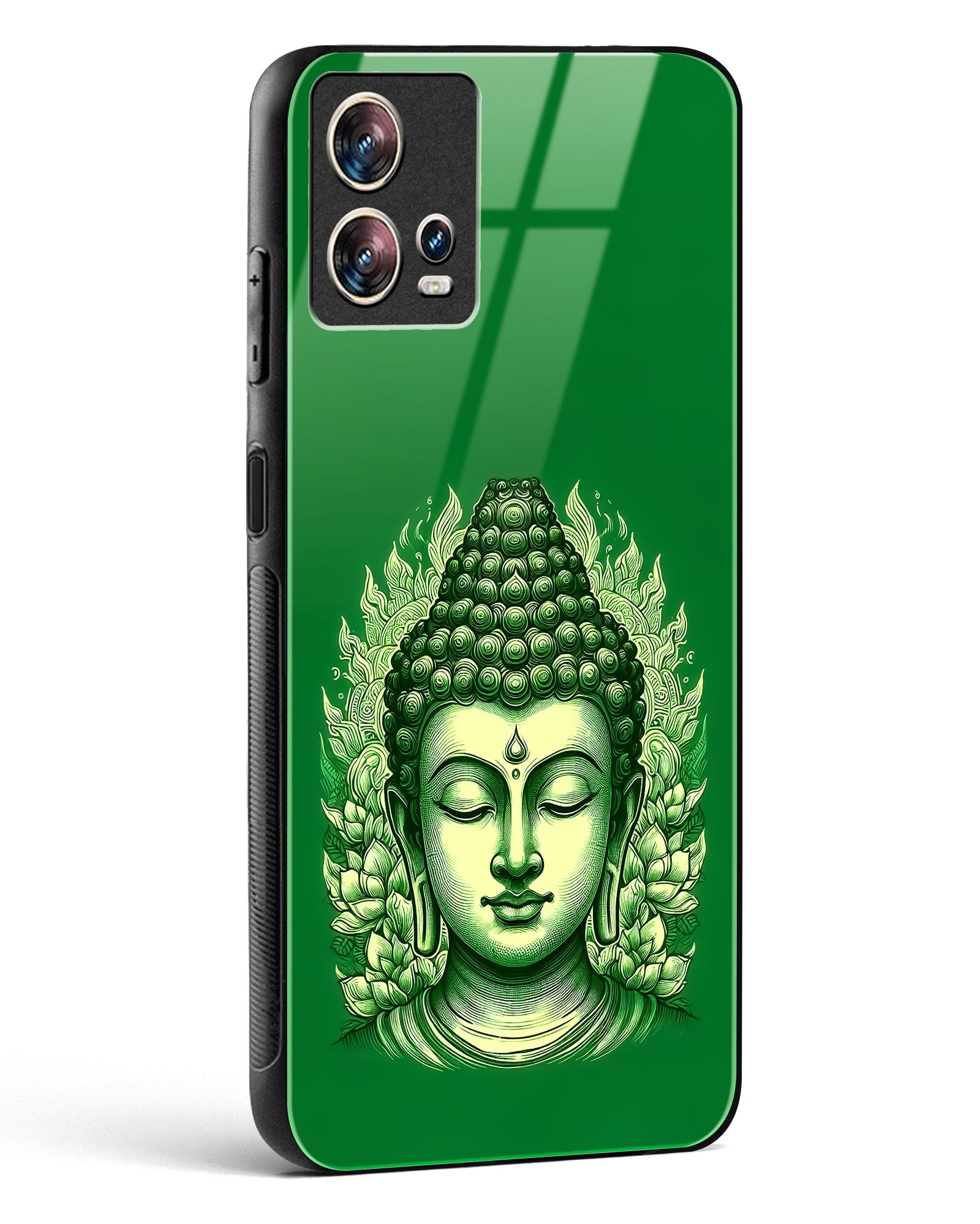 Buddha Glass Phone Case-Motorola Edge 30 Fusion