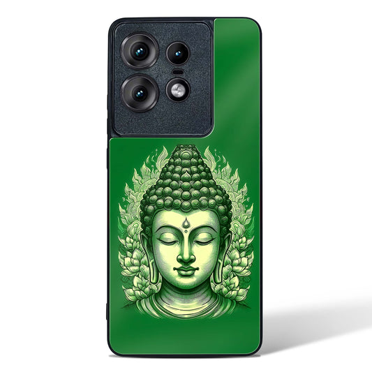 Buddha Glass Phone Case-Motorola Edge 50 Pro