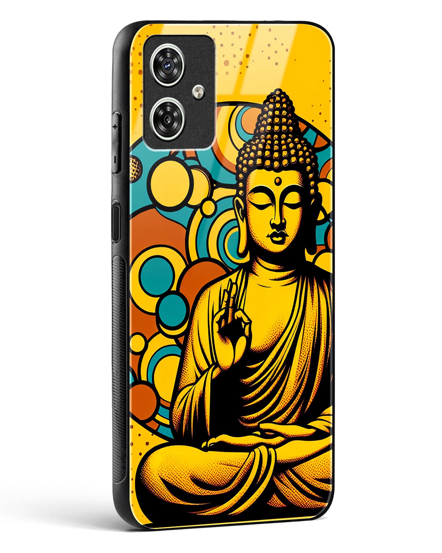 Buddha Harmony Glass Phone Case-Moto G54 5G