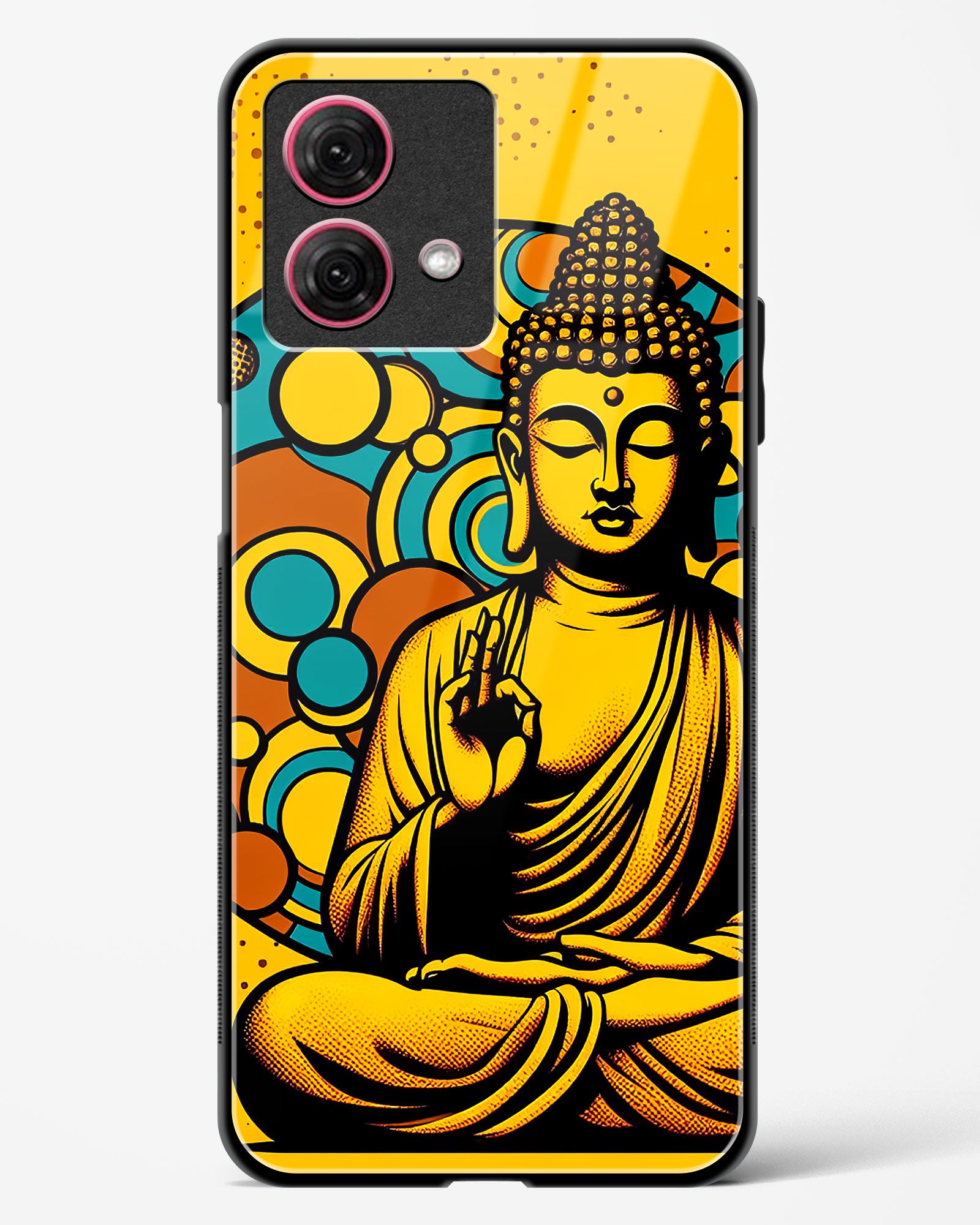 Buddha Harmony Glass Phone Case-Moto G84 5G