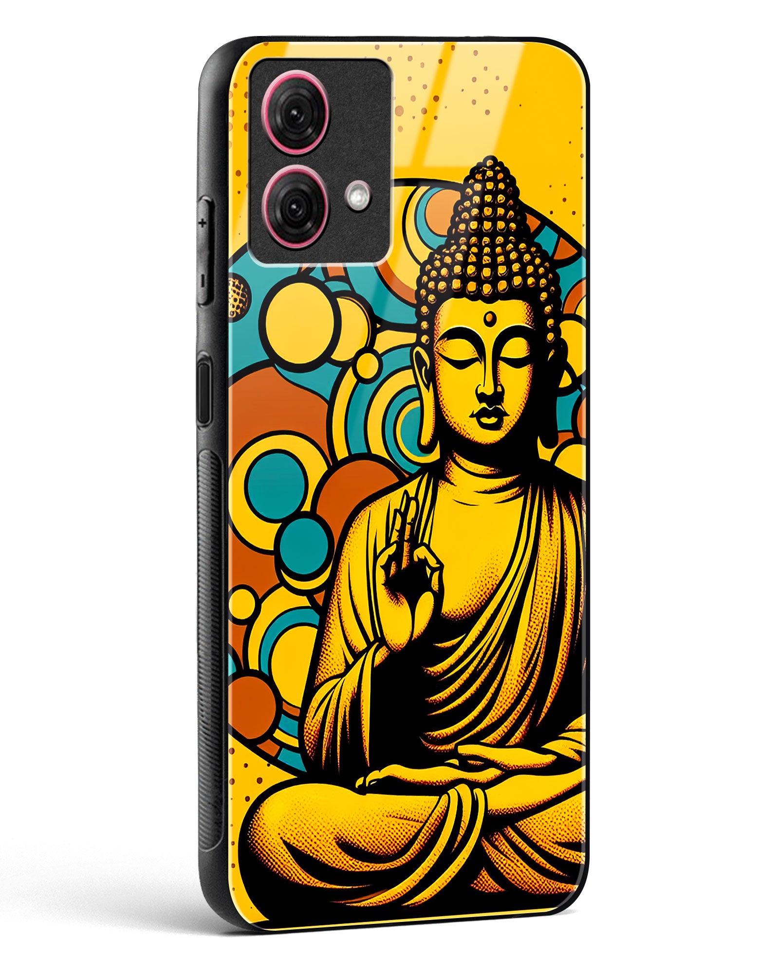 Buddha Harmony Glass Phone Case-Moto G84 5G