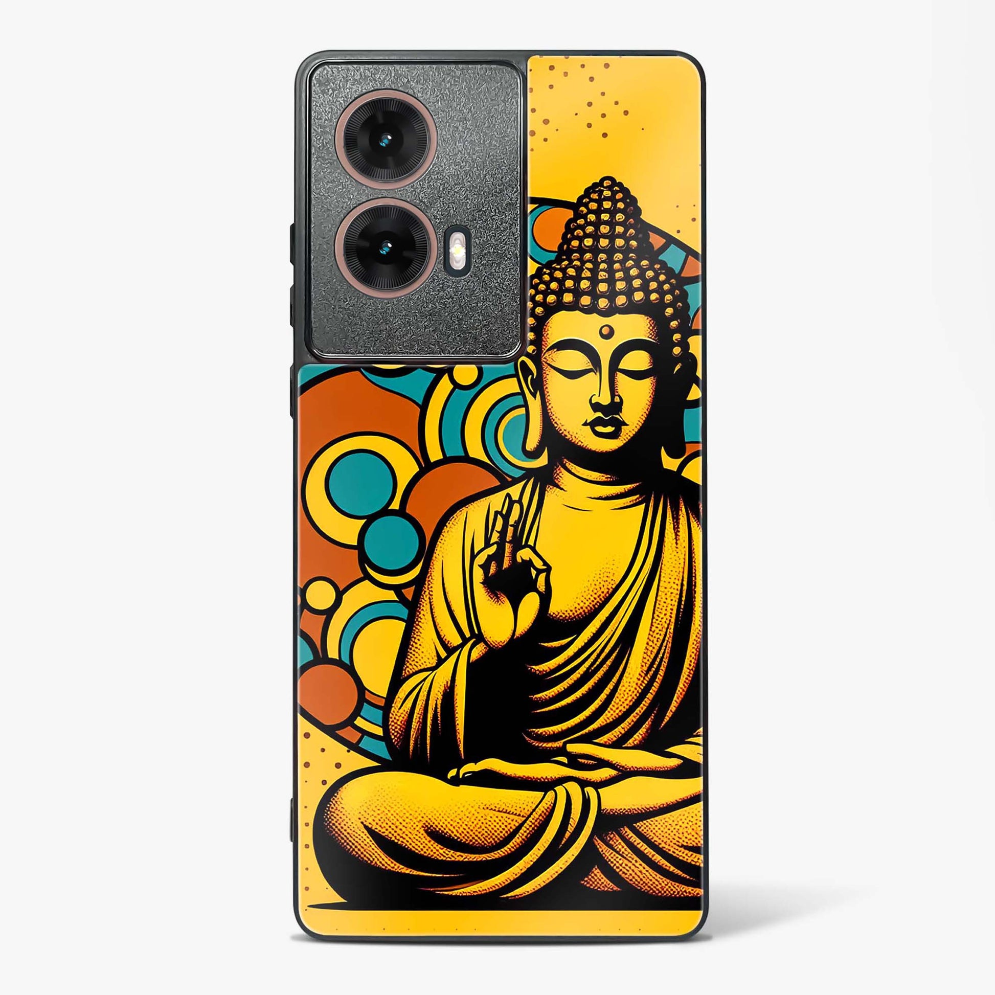 Buddha Harmony Glass Phone Case-Moto G85 5G