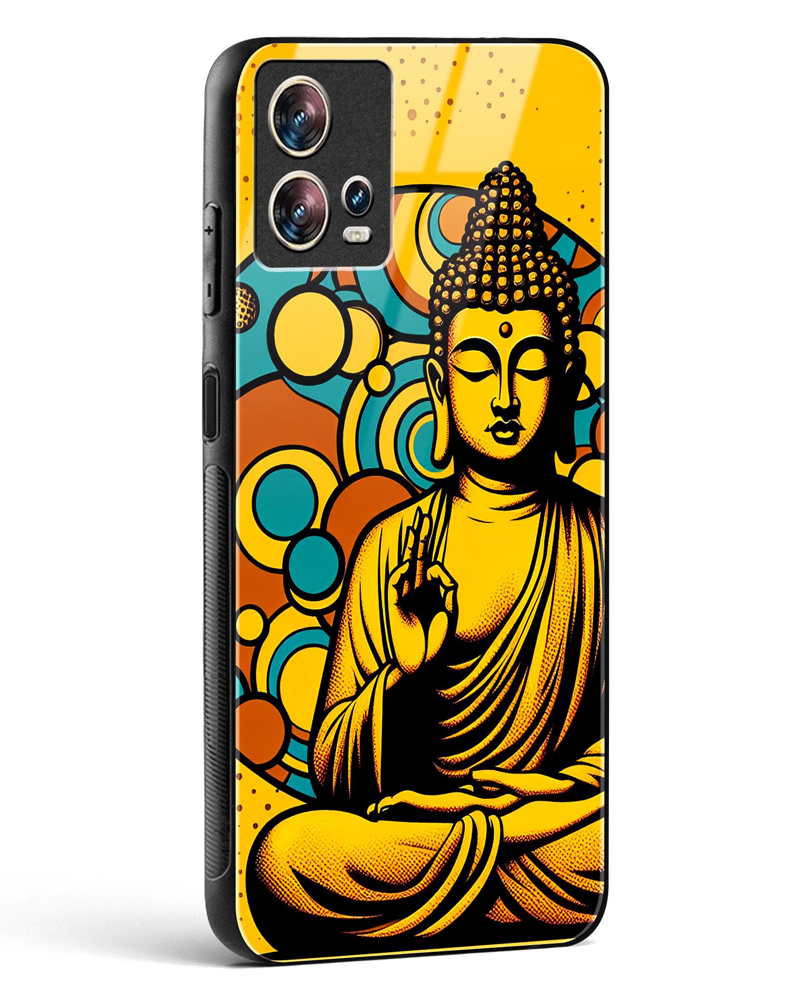 Buddha Harmony Glass Phone Case-Motorola Edge 30 Fusion