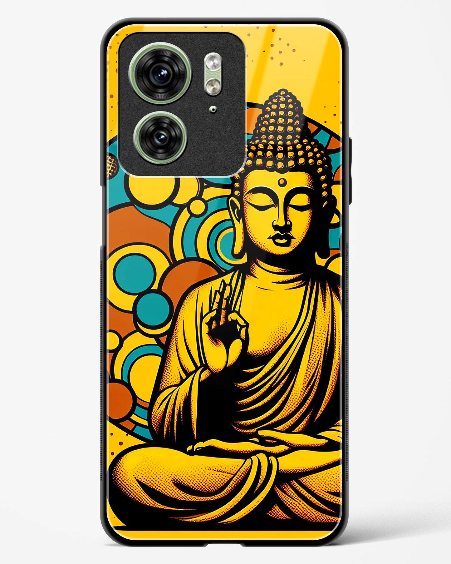 Buddha Harmony Glass Phone Case-Motorola Edge 40