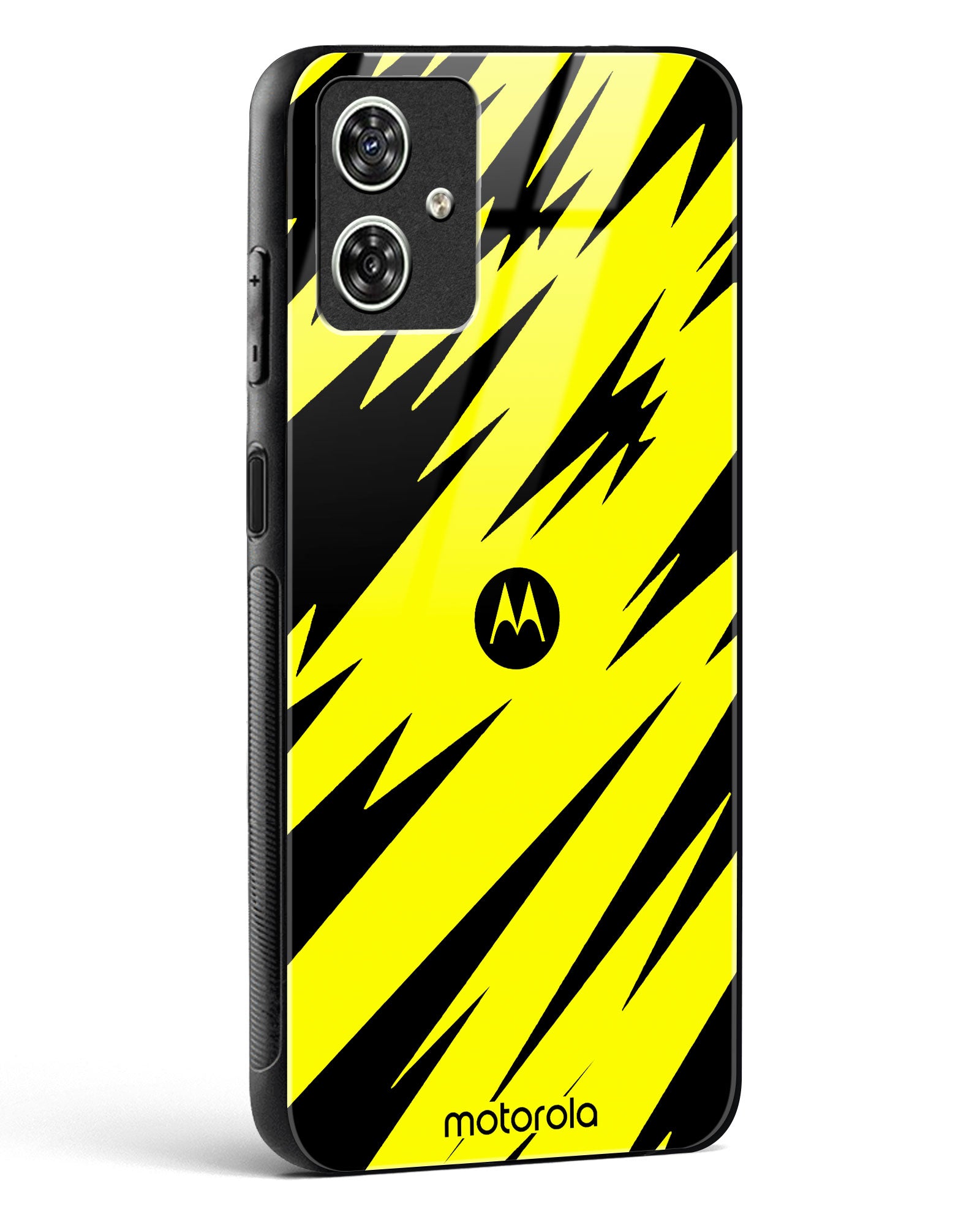 Bumblebee Stripe Shield Glass Phone Case-Moto G64 5G