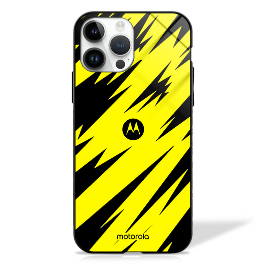 Bumblebee Stripe Shield Premium Glass Case -  - MW Stuffs - 