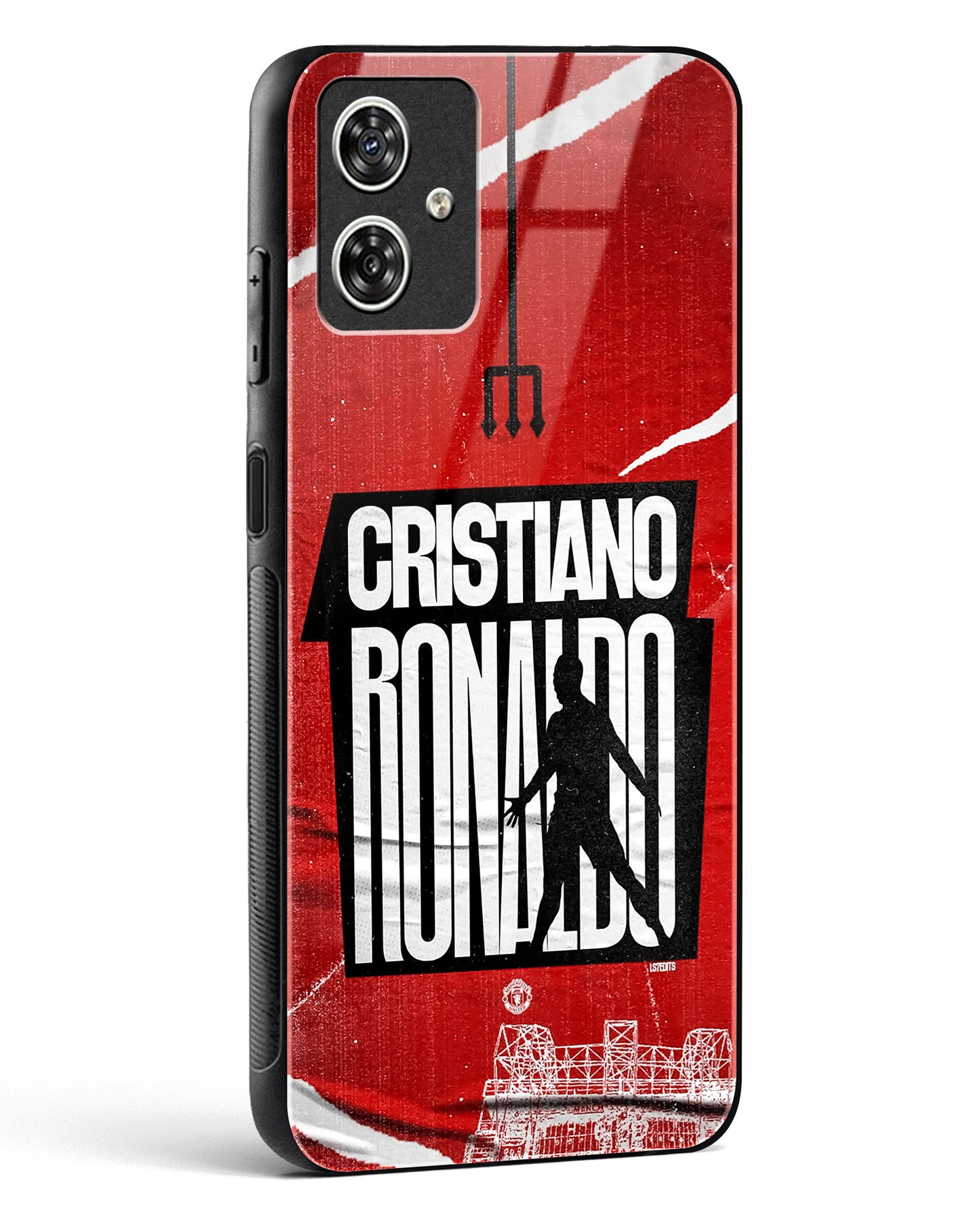 CR7 Art Glass Phone Case-Moto G54 5G