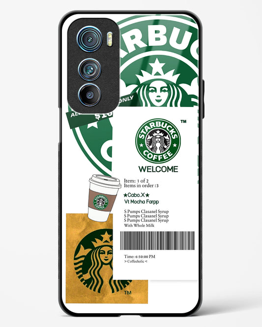 Caffeine Chic Starbucks Glass Phone Case-Motorola Edge 30