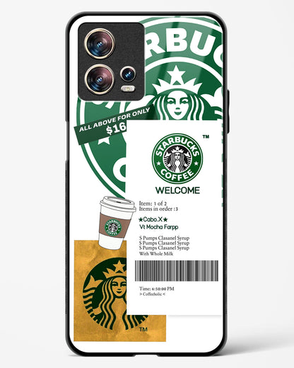 Caffeine Chic Starbucks Glass Phone Case-Motorola Edge 30 Fusion