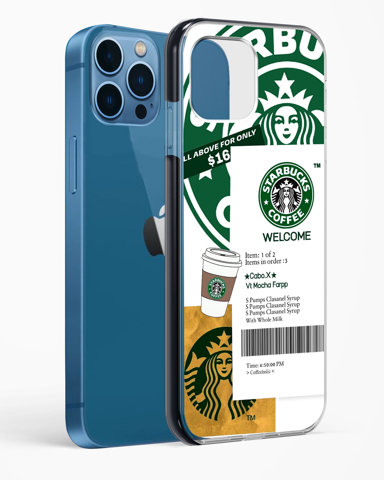 Caffeine Chic Starbucks Impact Drop Protection Case