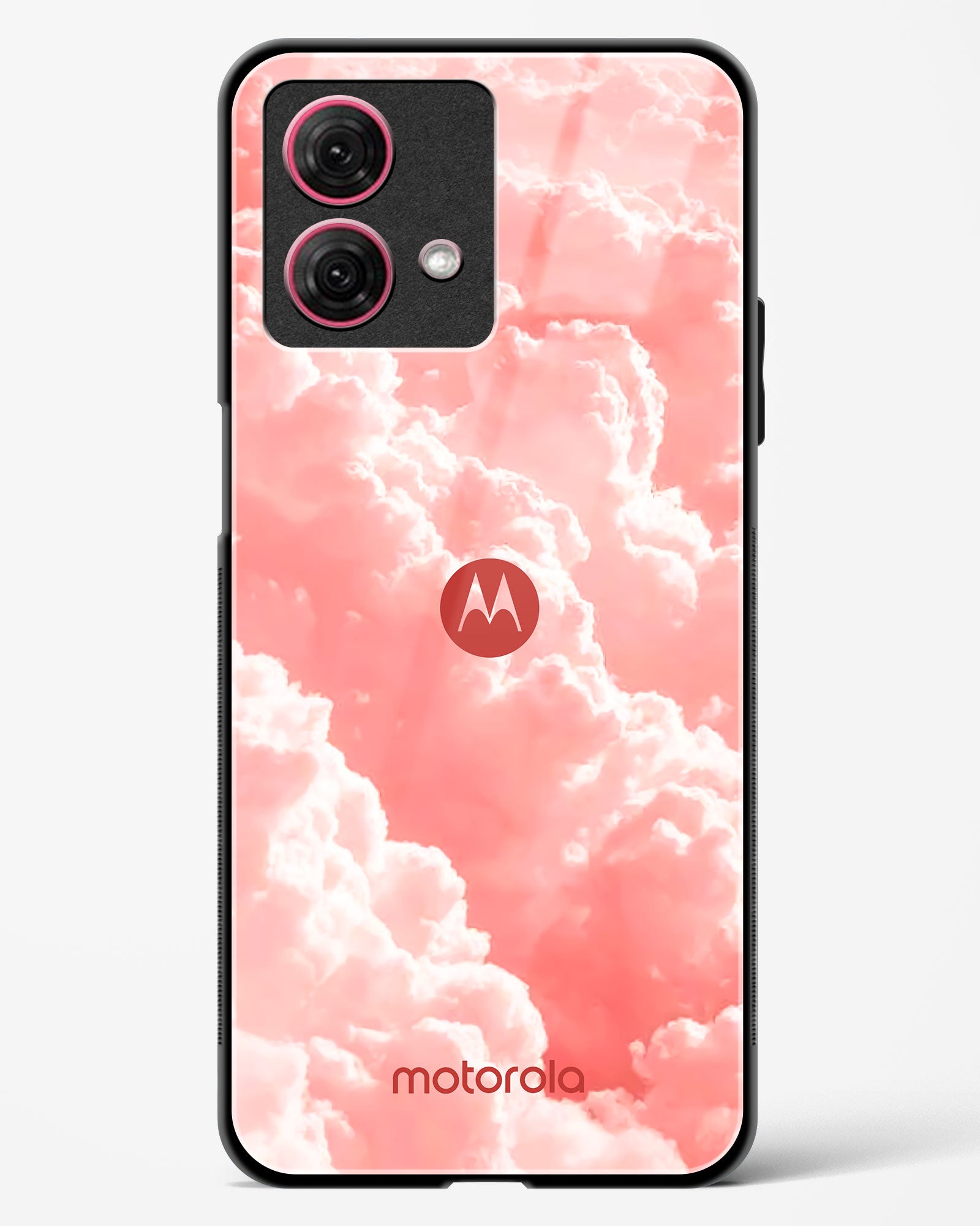 Candy Clouds Glass Phone Case-Moto G84 5G