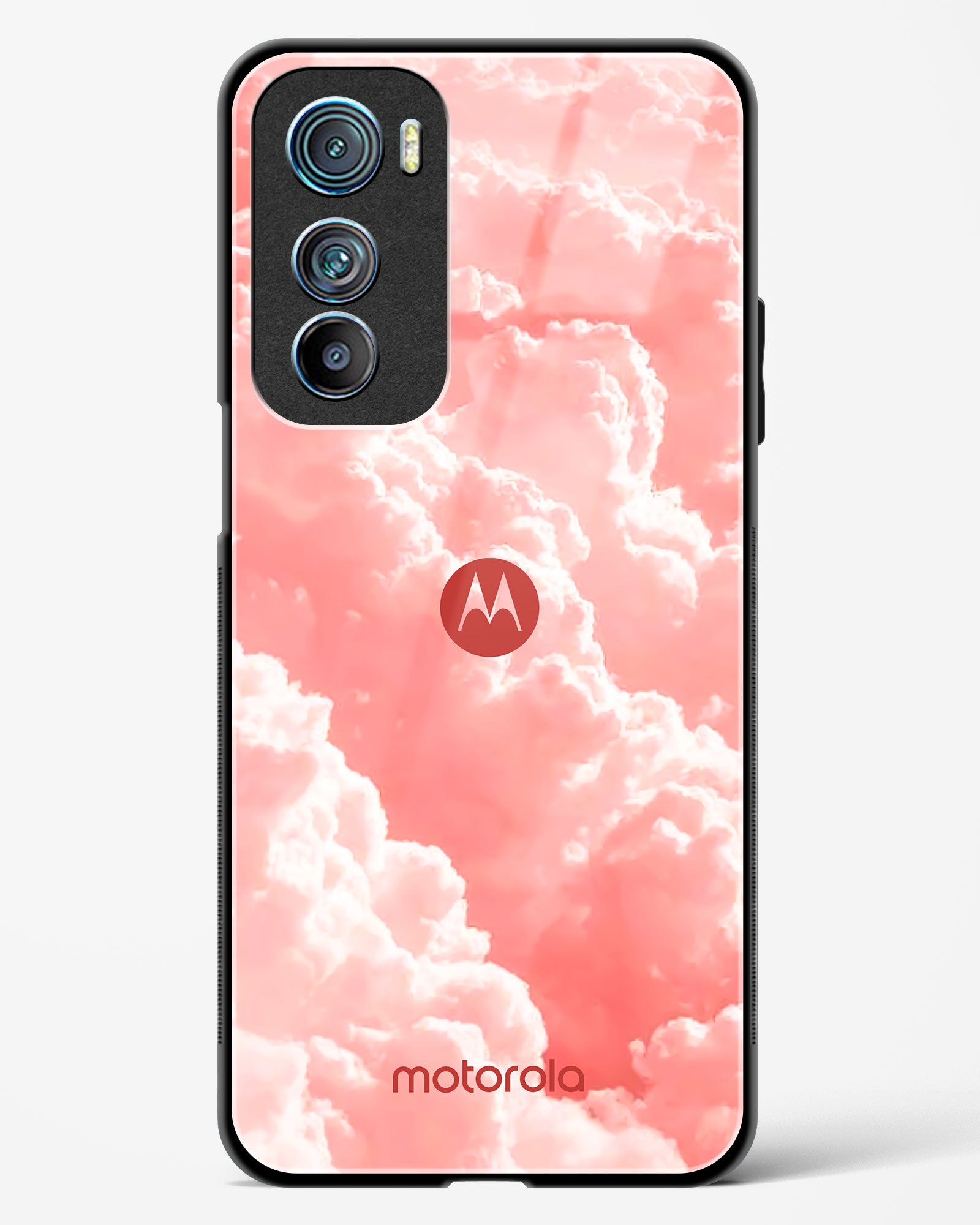 Candy Clouds Glass Phone Case-Motorola Edge 30