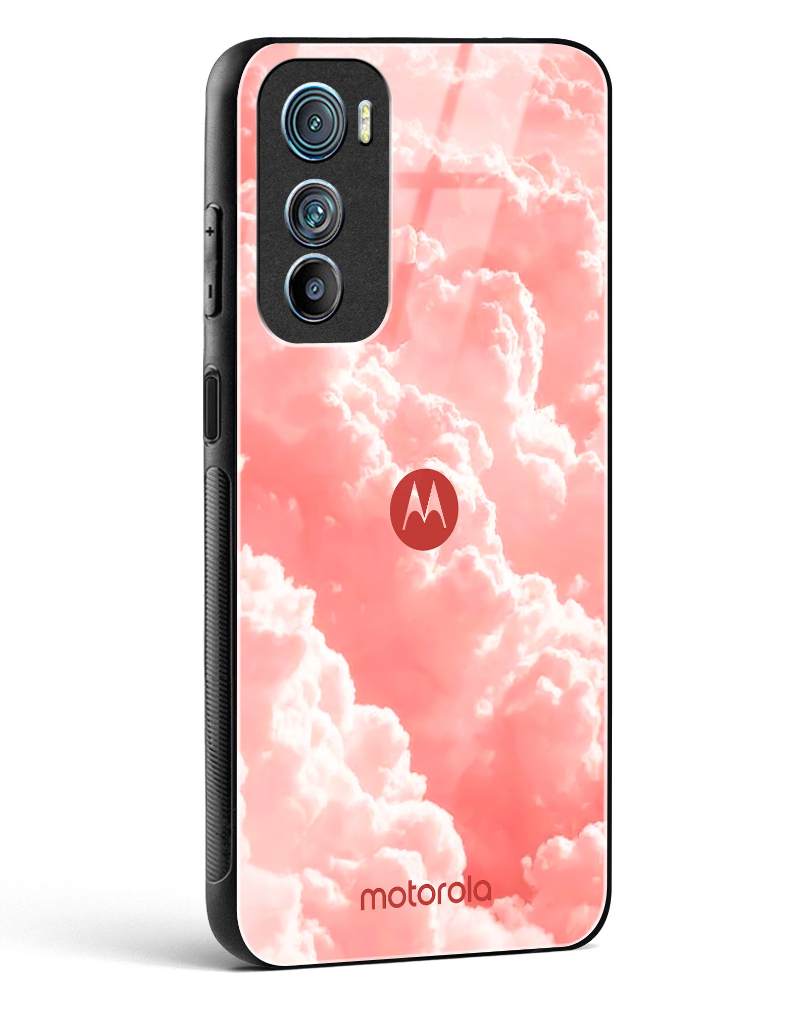 Candy Clouds Glass Phone Case-Motorola Edge 30