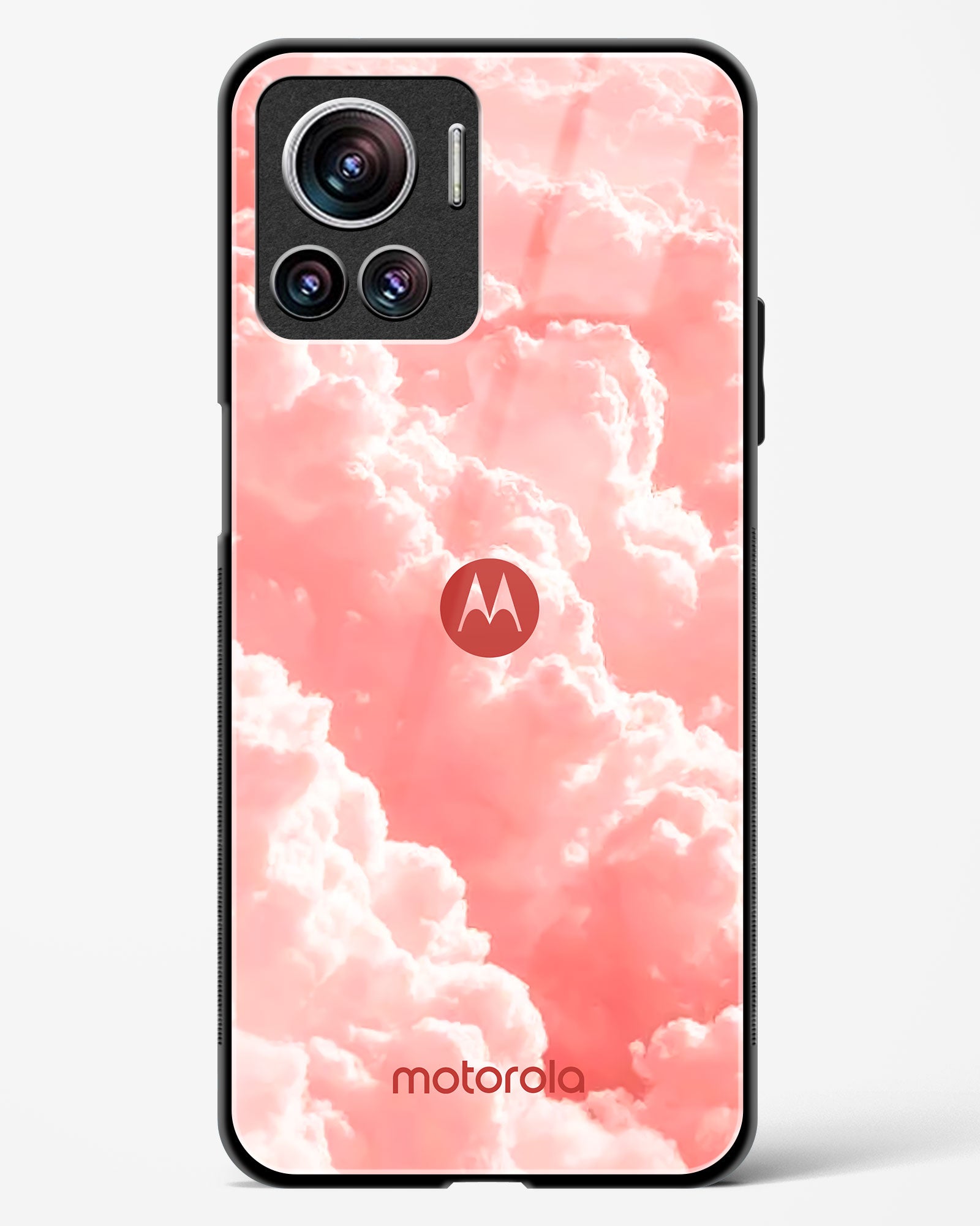 Candy Clouds Glass Phone Case-Motorola Edge 30 Ultra