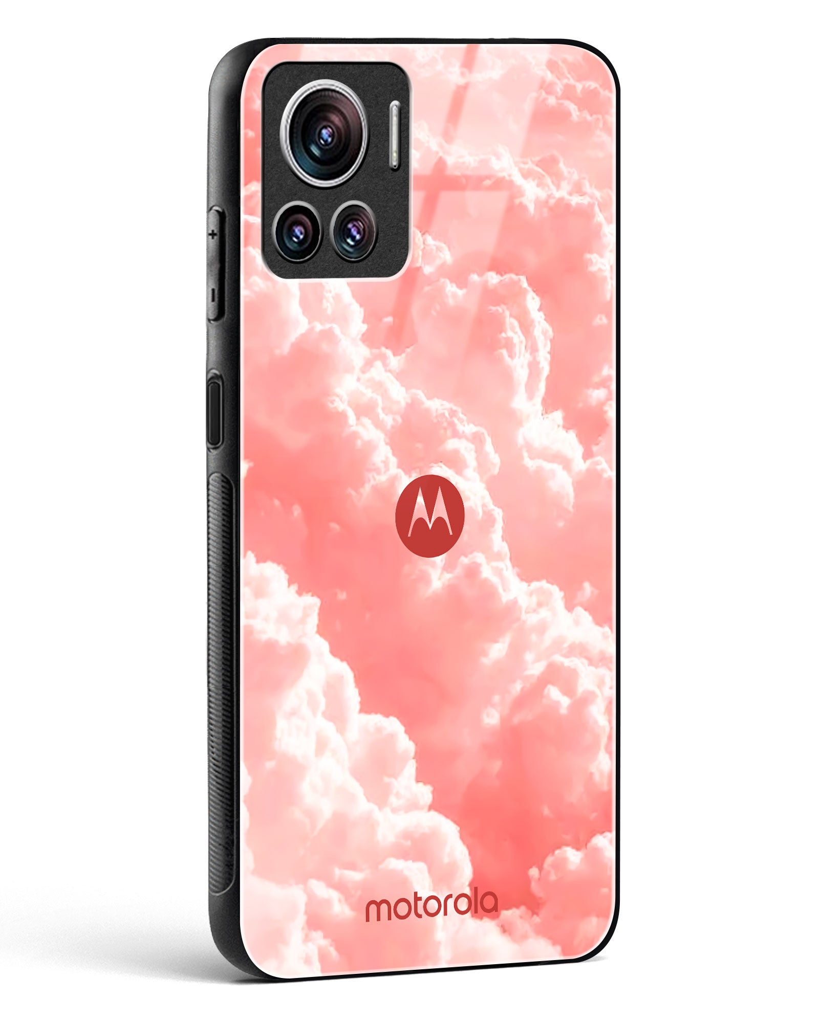 Candy Clouds Glass Phone Case-Motorola Edge 30 Ultra
