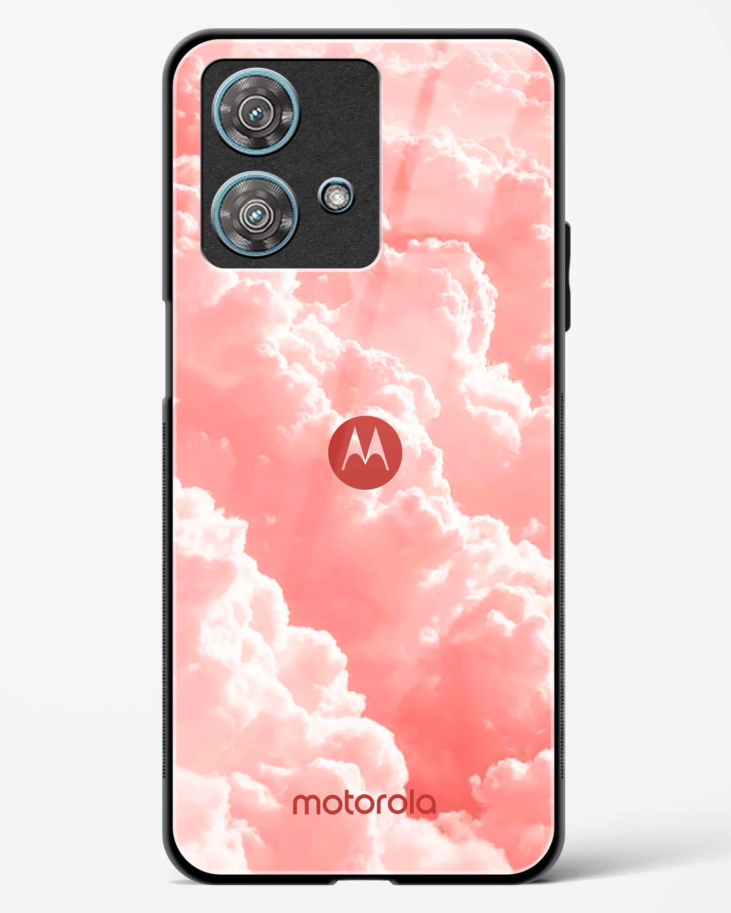 Candy Clouds Glass Phone Case-Motorola Edge 40 Neo