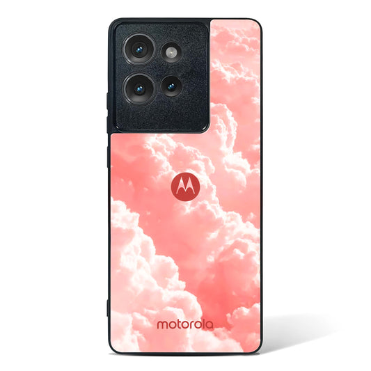 Candy Clouds Glass Phone Case-Motorola Edge 50