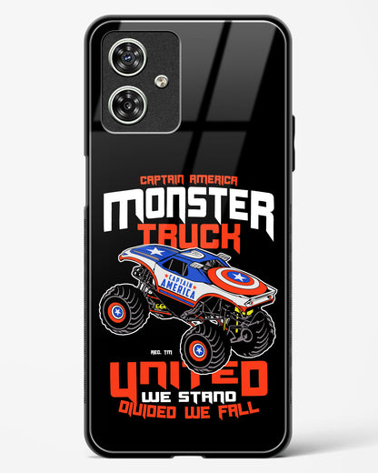Captain's Monster Truck Glass Phone Case-Moto G54 5G