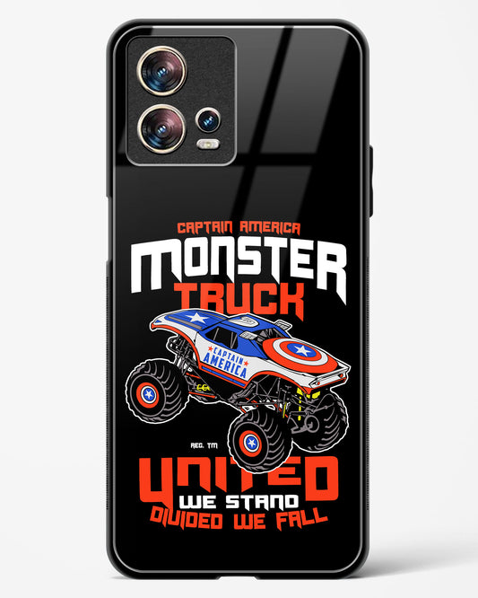 Captain's Monster Truck Glass Phone Case-Motorola Edge 30 Fusion