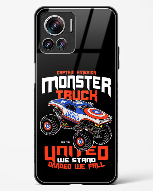 Captain's Monster Truck Glass Phone Case-Motorola Edge 30 Ultra